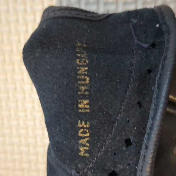 Vintage Navy Blue Women's Kid Leather Gloves - S - Picture 5 of 6